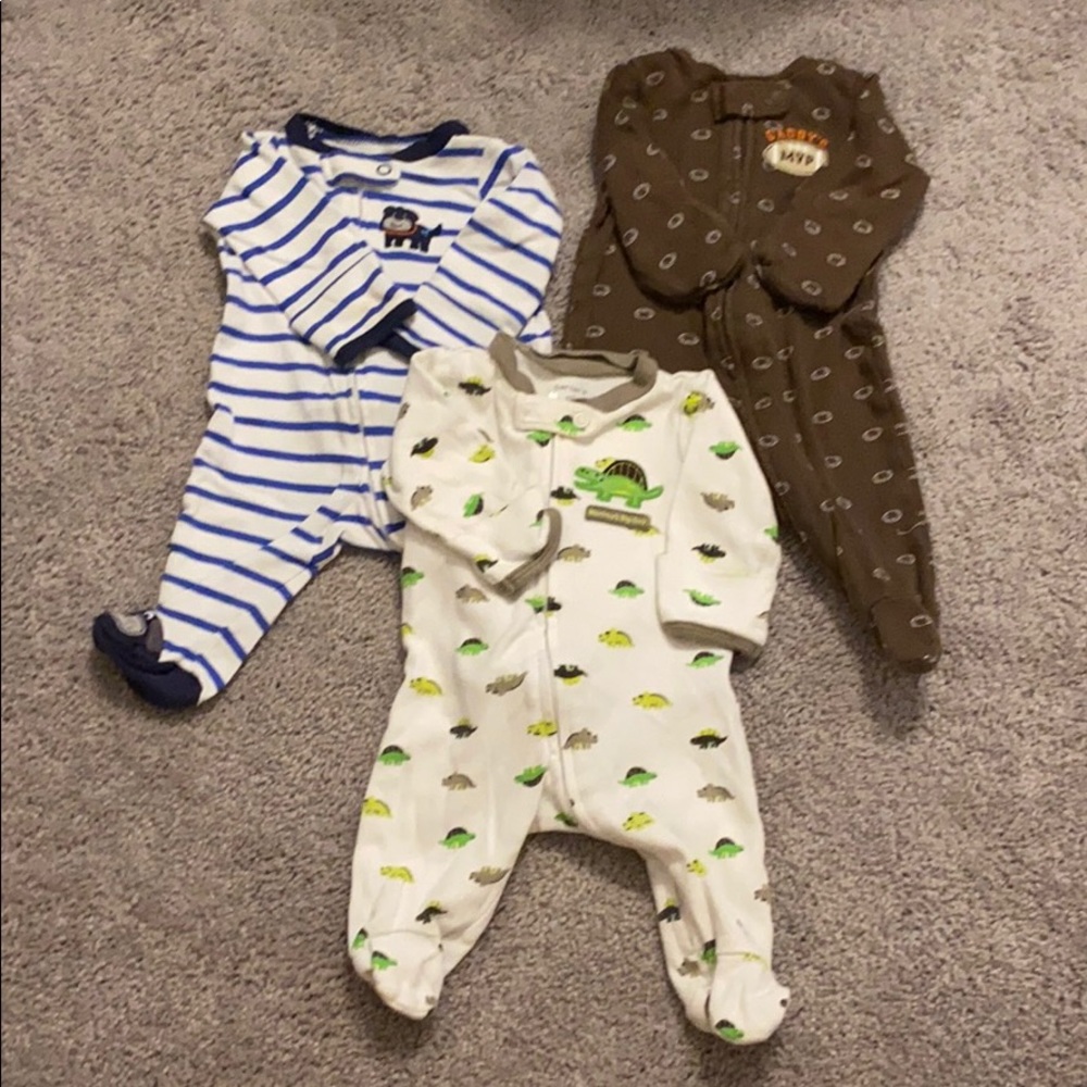 3 Zipper pajamas